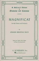 Magnificat SSATB Choral Score cover